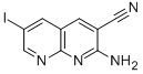 CAS#: 578007-69-9, 2-Amino-6-Iodo-[1,8]Naphthyridine-3-Carbonitrile