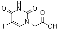 CAS 登录号：57846-83-0， (5-碘-2,4-二氧代-3,4-二氢-1(2H)-嘧啶基)乙酸