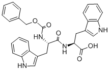 CAS 登录号：57850-17-6， 苄氧羰基-色氨酰-色氨酸