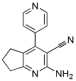 CAS 登录号：578697-99-1， 2-氨基-6,7-二氢-4-(4-吡啶基)-5H-环戊并[b]吡啶-3-甲腈