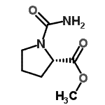 CAS 登录号：578740-78-0， 甲基1-氨基甲酰-L-脯氨酸酯