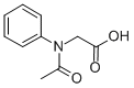CAS#: 579-98-6, N-Acetyl-N-Phenylglycine