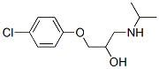 CAS 登录号：5790-34-1， 1-(异丙基氨基)-3-(4-氯苯氧基)丙烷-2-醇