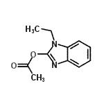 CAS 登录号：579515-36-9， 1-乙基-1H-苯并咪唑-2-基乙酸酯