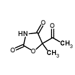 CAS#: 58006-96-5, 5-Acetyl-5-Methyl-1,3-Oxazolidine-2,4-Dione
