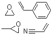 CAS 登录号：58050-75-2， 2-丙烯腈与苯乙烯,甲基环氧乙烷和环氧乙烷的聚合物