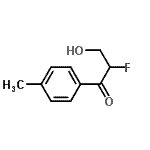 CAS#: 58089-66-0, 2-Fluoro-3-Hydroxy-1-(4-Methylphenyl)-1-Propanone