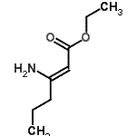 CAS 登录号：58096-02-9， 乙基(Z)-3-氨基己-2-烯酸酯