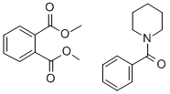 CAS 登录号：58098-09-2， 邻苯二甲酸二甲酯与 1-苯甲酰哌啶混合物