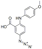 CAS#: 58101-30-7, 5-Azido-2-[(4-Methoxyphenyl)Amino]Benzoic Acid
