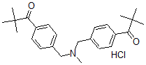CAS#: 58101-75-0, N,N-Bis(4-Pivaloylbenzyl)Methylamine Hydrochloride