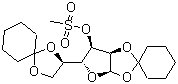CAS#: 58109-18-5, (3A'r,5'R,6'R,6A'r)-5'-[(2R)-1,4-Dioxaspiro[4.5]Dec-2-Yl]Tetrahydrospiro[Cyclohexane-1,2'-Furo[2,3-d][1,3]Dioxol]-6'-Yl Methanesulfonate