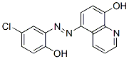 CAS 登录号：5815-94-1， 5-[(5-氯-2-羟基苯基)偶氮]喹啉-8-醇