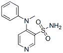 CAS 登录号：58155-54-7， 4-(甲基苯基氨基)-3-吡啶磺酰胺