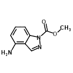 CAS#: 581812-76-2, Methyl 4-Amino-1H-Indazole-1-Carboxylate