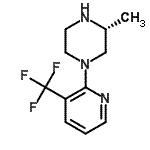 CAS 登录号：582325-05-1， (3R)-3-甲基-1-[3-(三氟甲基)-2-吡啶基]哌嗪