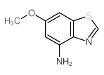 CAS#: 58249-74-4, 6-Methoxy-4-Benzothiazolamine