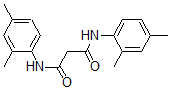 CAS 登录号：58271-37-7， N,N''-二-(2,4-二甲基-苯基)-丙二酰胺