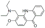 CAS 登录号：58324-13-3， 4-[(二乙基氨基)甲基]-3-甲氧基-9(10H)-吖啶酮