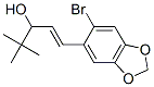 CAS 登录号：58344-97-1， 1-[2-溴-4,5-(亚甲二氧基)苯基]-4,4-二甲基-1-戊烯-3-醇