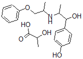 CAS 登录号：58379-21-8， 异克舒令乳酸盐