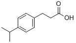 CAS 登录号：58420-21-6， 3-(4-异丙基苯基)丙酸