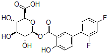 CAS#: 58446-30-3, Diflunisal Glucuronide Ester