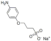CAS 登录号：58480-39-0， 3-(4-氨基苯氧基)丙烷磺酸钠