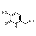 CAS 登录号：58485-18-0， 3-羟基-6-(羟基甲基)-2(1H)-吡啶酮