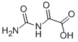 CAS 登录号：585-05-7， 2-(氨基甲酰氨基)-2-氧代乙酸