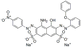 CAS#: 5850-38-4, Disodium 4-Amino-5-Hydroxy-3-[(4-Nitrophenyl)Azo]-6-[(2-Phenoxyphenyl)Azo]Naphthalene-2,7-Disulphonate