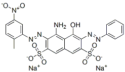 CAS#: 5850-41-9, Disodium 4-Amino-5-Hydroxy-3-[(2-Methyl-5-Nitrophenyl)Azo]-6-(Phenylazo)Naphthalene-2,7-Disulphonate
