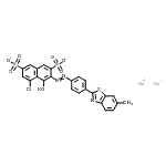CAS#: 5850-73-7, Disodium 5-Chloro-4-Hydroxy-3-{[4-(6-Methyl-1,3-Benzothiazol-2-Yl)Phenyl]Diazenyl}-2,7-Naphthalenedisulfonate