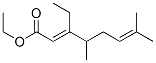 CAS 登录号：58535-01-6， 3-乙基-4,7-二甲基-2,6-辛二烯酸乙酯