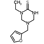 CAS#: 585565-12-4, 1-Ethyl-5-(2-Furylmethyl)-1,4,5,6-Tetrahydro-1,3,5-Triazine-2-Thiol