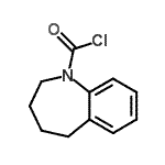 CAS 登录号：585578-15-0， 2,3,4,5-四氢-1H-1-苯并氮杂卓-1-甲酰氯