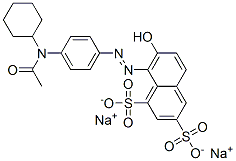 CAS#: 5863-95-6, Disodium 8-[[4-(Acetylcyclohexylamino)Phenyl]Azo]-7-Hydroxynaphthalene-1,3-Disulphonate