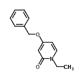 CAS 登录号：586387-06-6， 4-(苄氧基)-1-乙基-2(1H)-吡啶酮