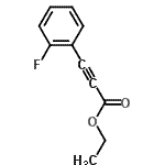 CAS 登录号：58686-74-1， 乙基3-(2-氟苯基)丙-2-炔酸酯