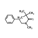 CAS 登录号：58832-26-1， N,2,2-三甲基-N-(2-苯基乙基)硫代丙酰胺