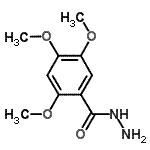 CAS#: 588677-34-3, 2,4,5-Trimethoxybenzohydrazide