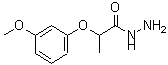 CAS 登录号：588678-30-2， 2-(3-甲氧基苯氧基)丙酰肼