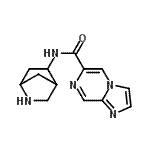 CAS#: 588725-51-3, N-(2-Azabicyclo[2.2.1]Hept-5-Yl)Imidazo[1,2-a]Pyrazine-6-Carboxamide