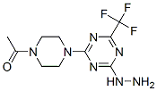 CAS 登录号：58892-46-9， [4-(4-乙酰基哌嗪-1-基)-6-(三氟甲基)-1,3,5-三嗪-2-基]肼