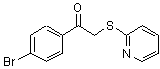 CAS 登录号：5898-19-1， 1-(4-溴苯基)-2-(2-吡啶基硫基)乙酮