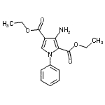 CAS#: 59021-45-3, Diethyl 3-Amino-1-Phenyl-1H-Pyrrole-2,4-Dicarboxylate