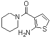 CAS 登录号：590351-58-9， 1-[(2-氨基-3-噻吩基)羰基]-哌啶