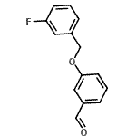 CAS 登录号：590353-54-1， 3-[(3-氟苄基)氧基]苯甲醛