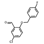 CAS#: 590360-22-8, 5-Chloro-2-[(4-Fluorobenzyl)Oxy]Benzaldehyde