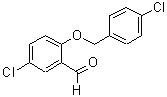 CAS 登录号：590360-27-3， 5-氯-2-[(4-氯苄基)氧基]苯甲醛